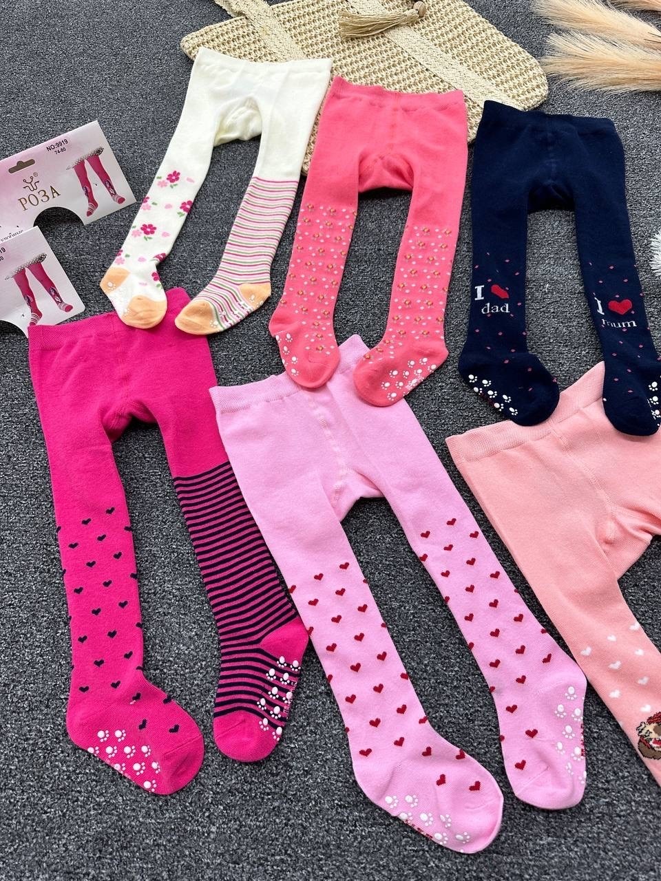 колготки детские для девочек,детские колготки,колготки для девочек,комплект колготок,колготки роза
