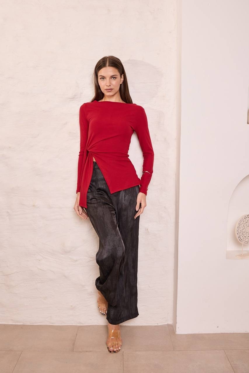 вечерняя блузка,трикотажная блуза,блузка трикотажная,женская блузка,лонгслив с драпировкой