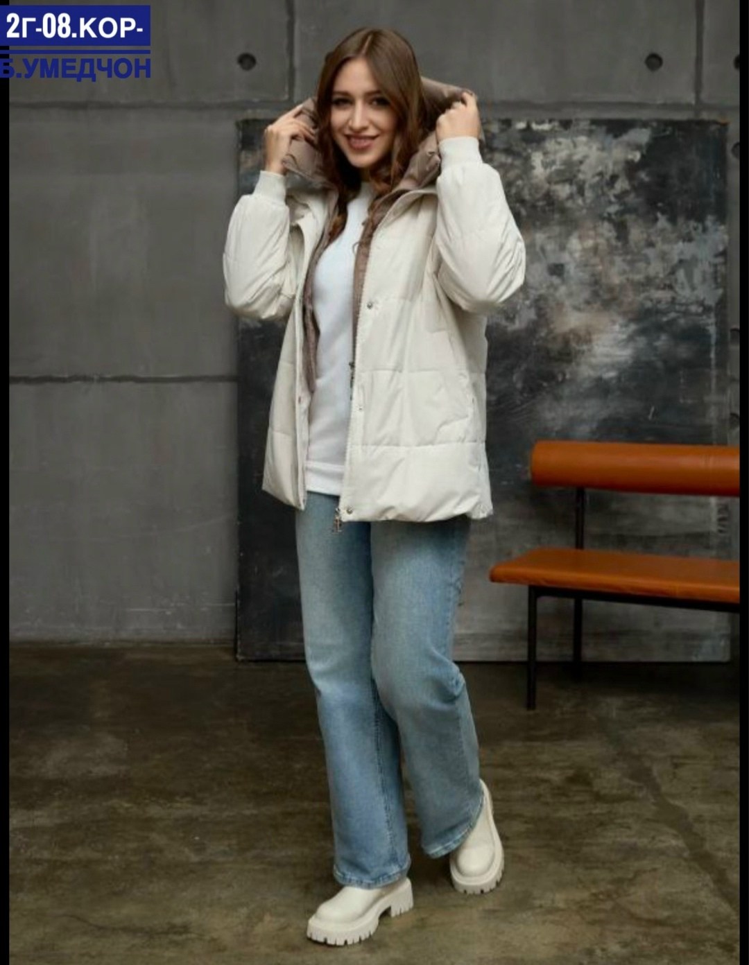 куртка демисезонная с капюшоном оверсайз by button,демисезонная женская куртка,куртка,куртка оверсайз,женская куртка