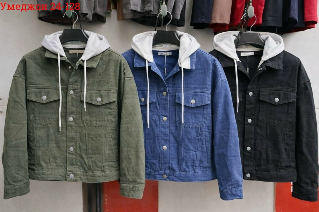 женская джинсовая куртка,джинсовая куртка,свободная джинсовая куртка,женская джинсовая куртка большого размера,женская джинсовая куртка с капюшоном