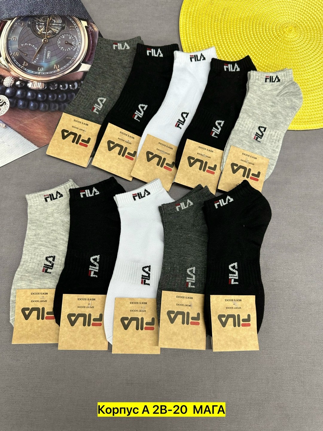 носки fila,носки мужские,носки fila мужские,носки fila короткие,комплект носки мужские