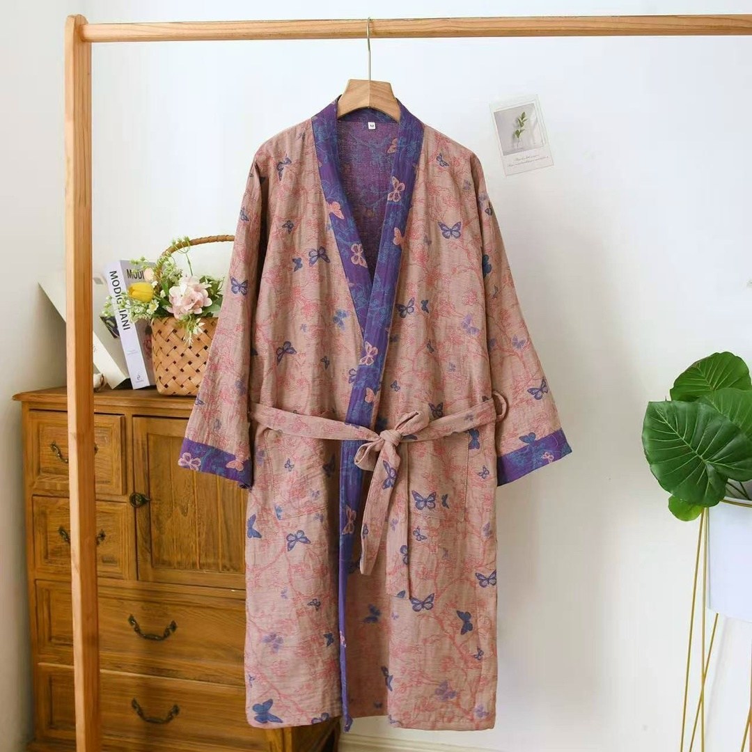 женский халат fdfklak,банный халат женский,хлопковый халат,женские халаты,халат кимоно женский