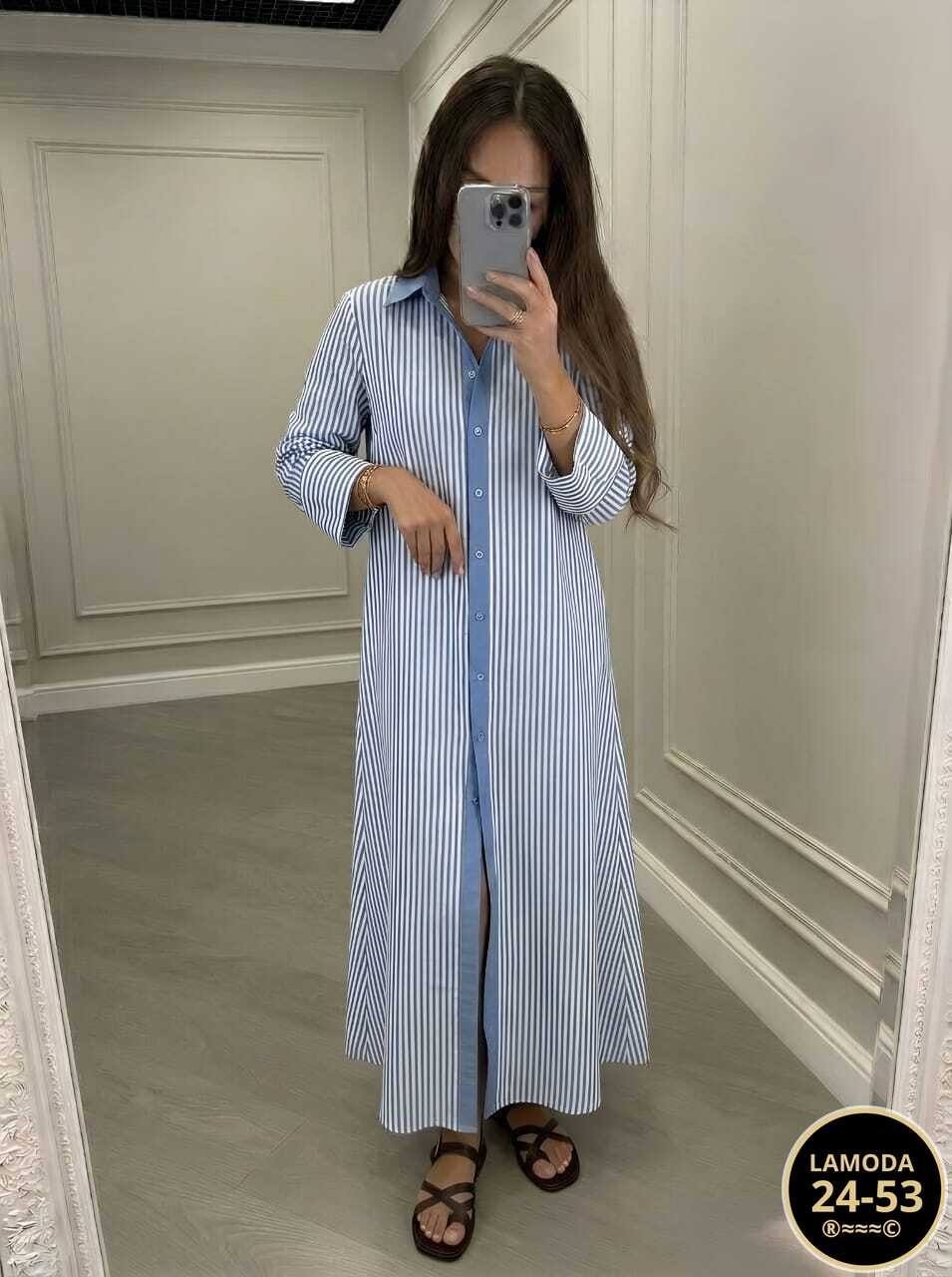 платье рубашка в полоску,женское длинное платье-рубашка в полоску,платье рубашка миди длины,платье рубашка,летнее платье рубашка