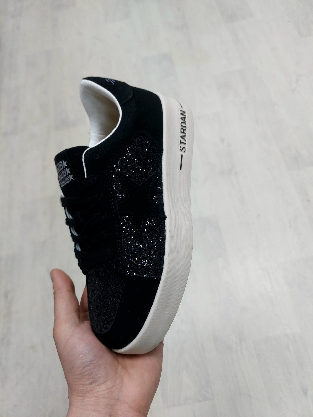 golden goose кеды hi star с блестками белый,,голден гус кеды,golden goose кеды с блестками,кеды golden goose