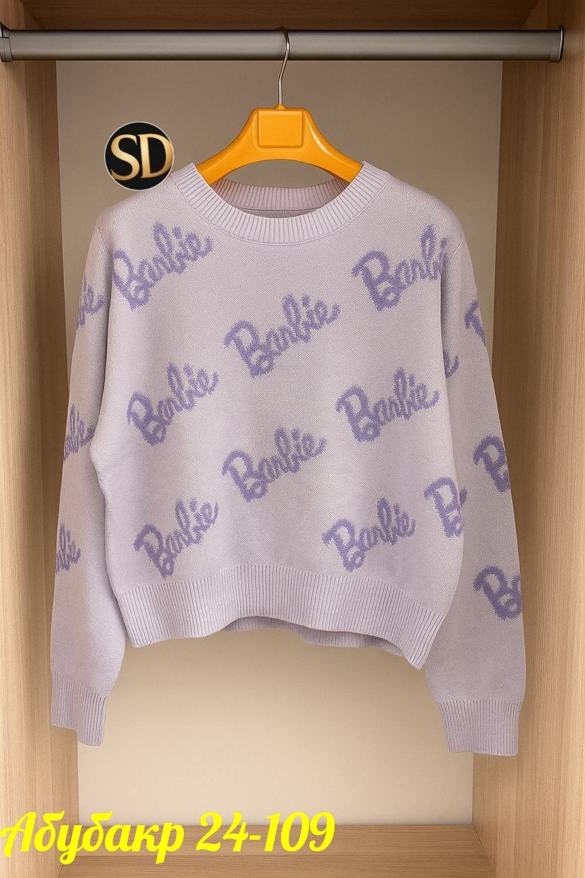 кофта женская,свитер оверсайз вязаный barbie lucky fashion,свитер женский,свитер кофта,свитер оверсайз вязаный barbie
