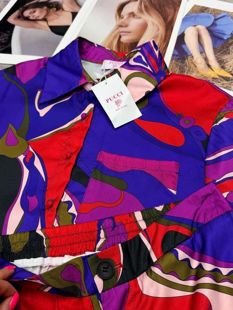 модные костюмы,костюм с принтом,костюм в пижамном стиле,брючный костюм,женский брючный костюм с принтом