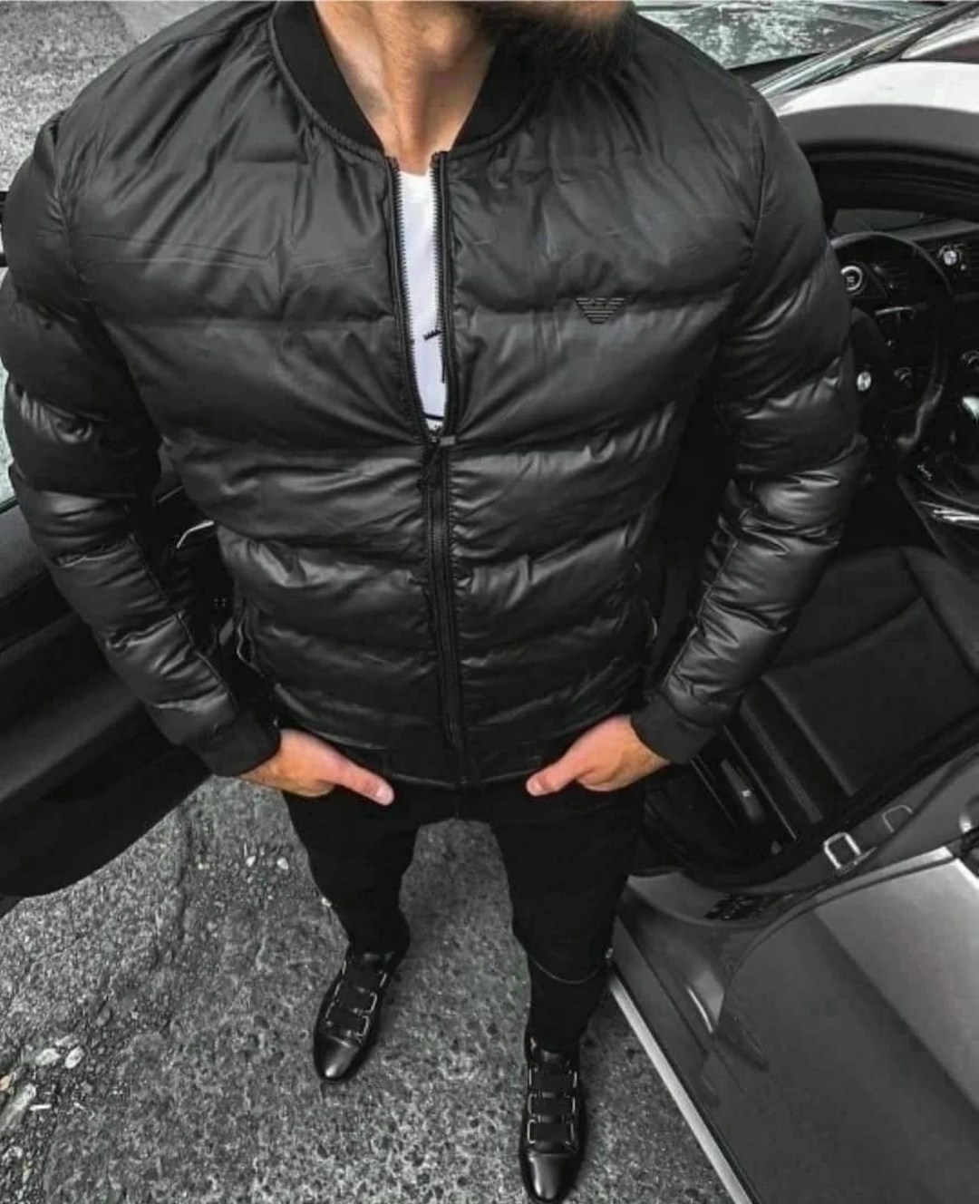 демисезонная куртка armani,куртка armani мужская,куртка бомбер демисезонная от armani,куртка мужскaя демисезонная,куртка бомбер