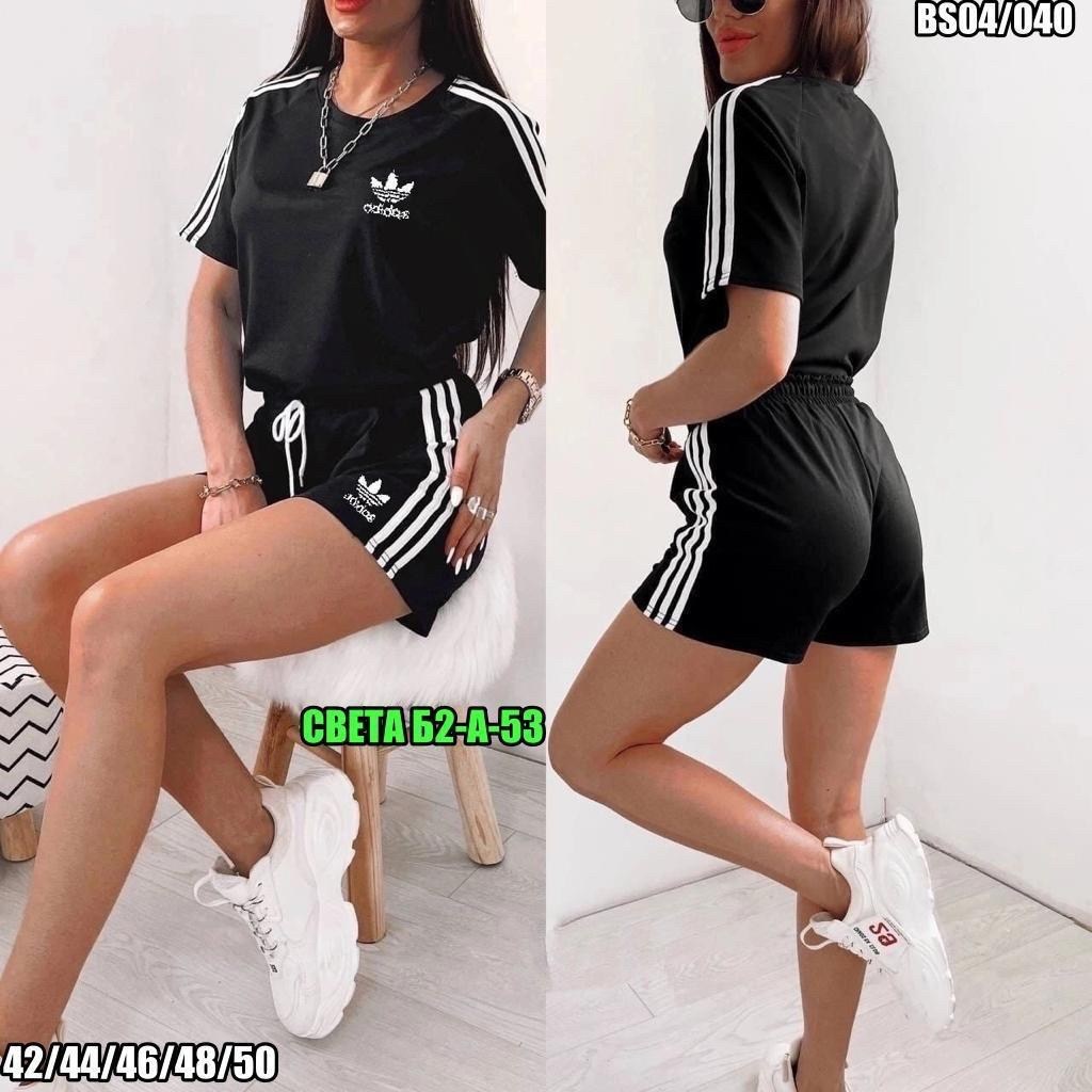 костюм женский с шортами,спортивная одежда женская,спортивные женские костюмы,костюм для девушек,костюм адидас шорты футболка