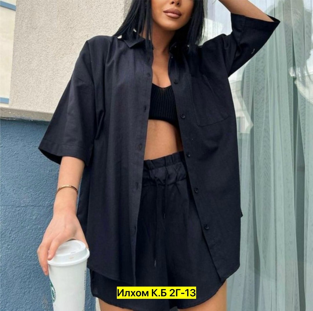 костюм двойка женский рубашка и шорты,костюм с шортами и рубашкой,костюм летний шорты и рубашка оверсайз,костюм летний шорты и рубашка,костюм двойка рубашка шорты