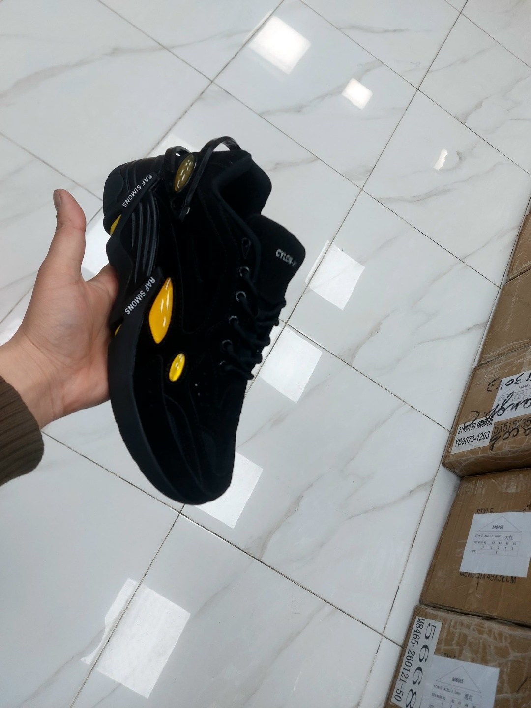 кроссовки raf simons,кроссовки raf simons cylon 21,кроссовки,кроссовки raf simons cylon черный,кроссовки raf simons cyclon-21