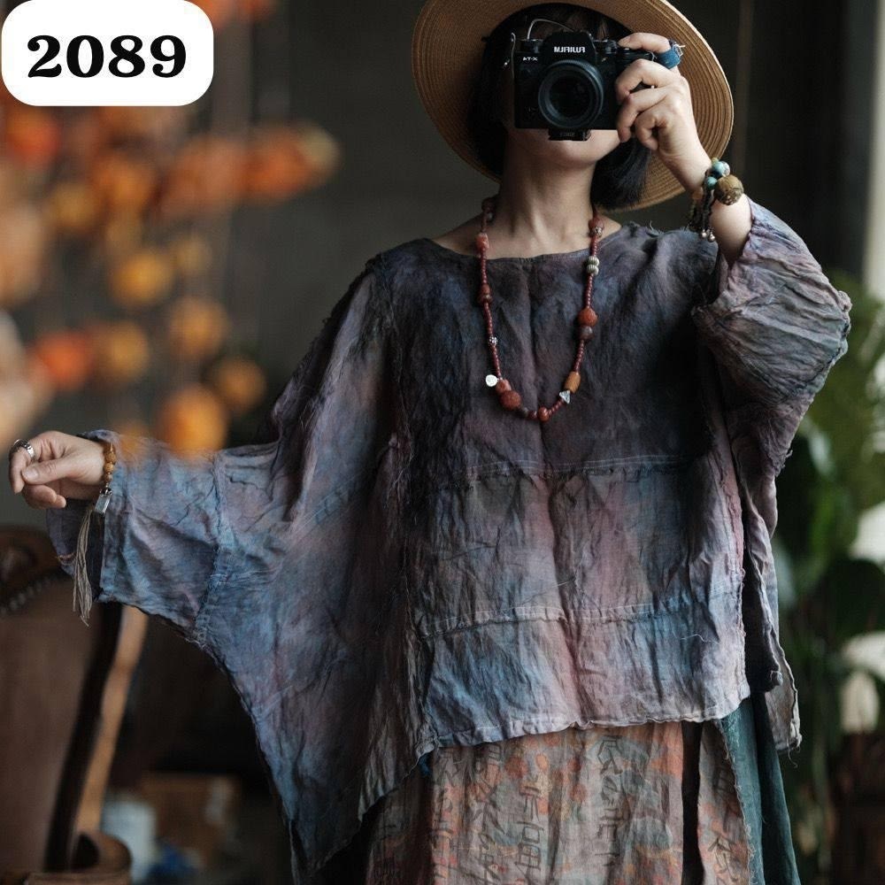 johnature женские винтажные футболки с,женская винтажная льняная свободная футболка с,johnature женские винтажные рубашки с рукавами,повседневная рубашка,в стиле бохо