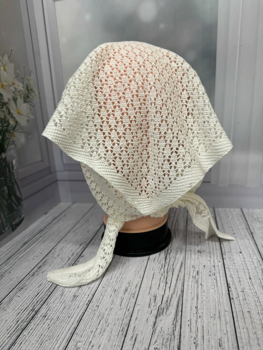 шапка для женщин,шапка платок,женская шапка,шарфы для женщин,ажурная косынка