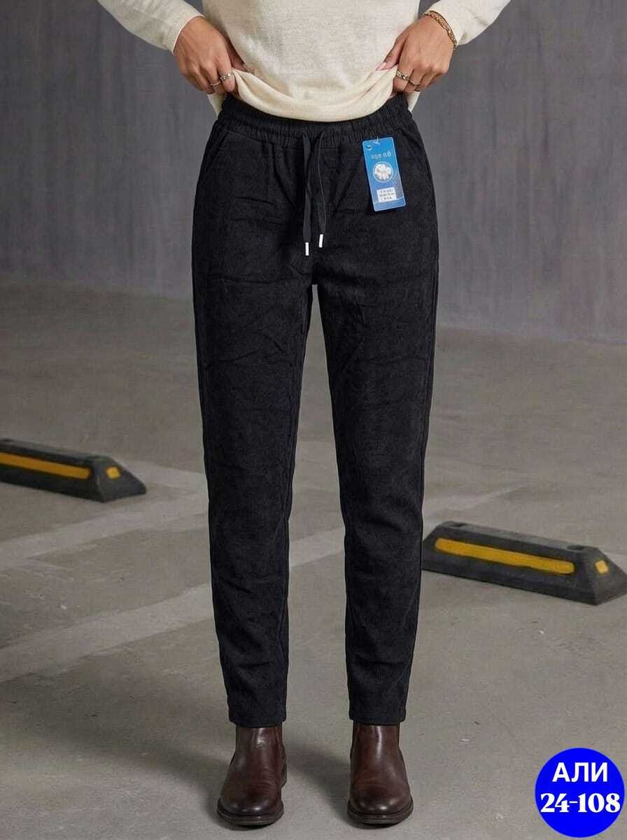 штаны вельвет,женские спортивные брюки джоггеры,штаны женские,женские брюки 36697 (шоколад),женские брюки