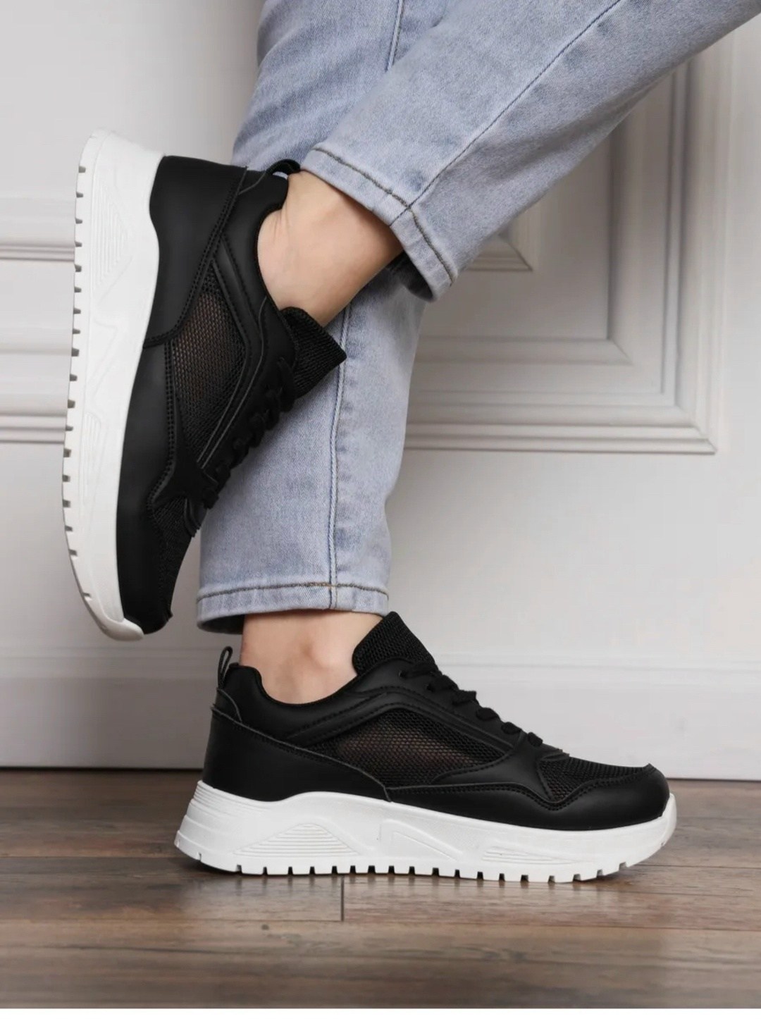 ,черные женские кроссовки,кроссовки женскиe, спортивная,spor ayakkabi