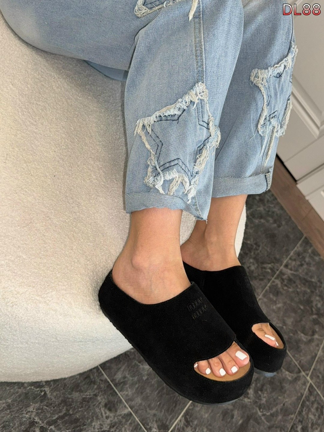 шлепанцы miu miu,,мюли miu miu,женские шлепки,шлёпанцы женские