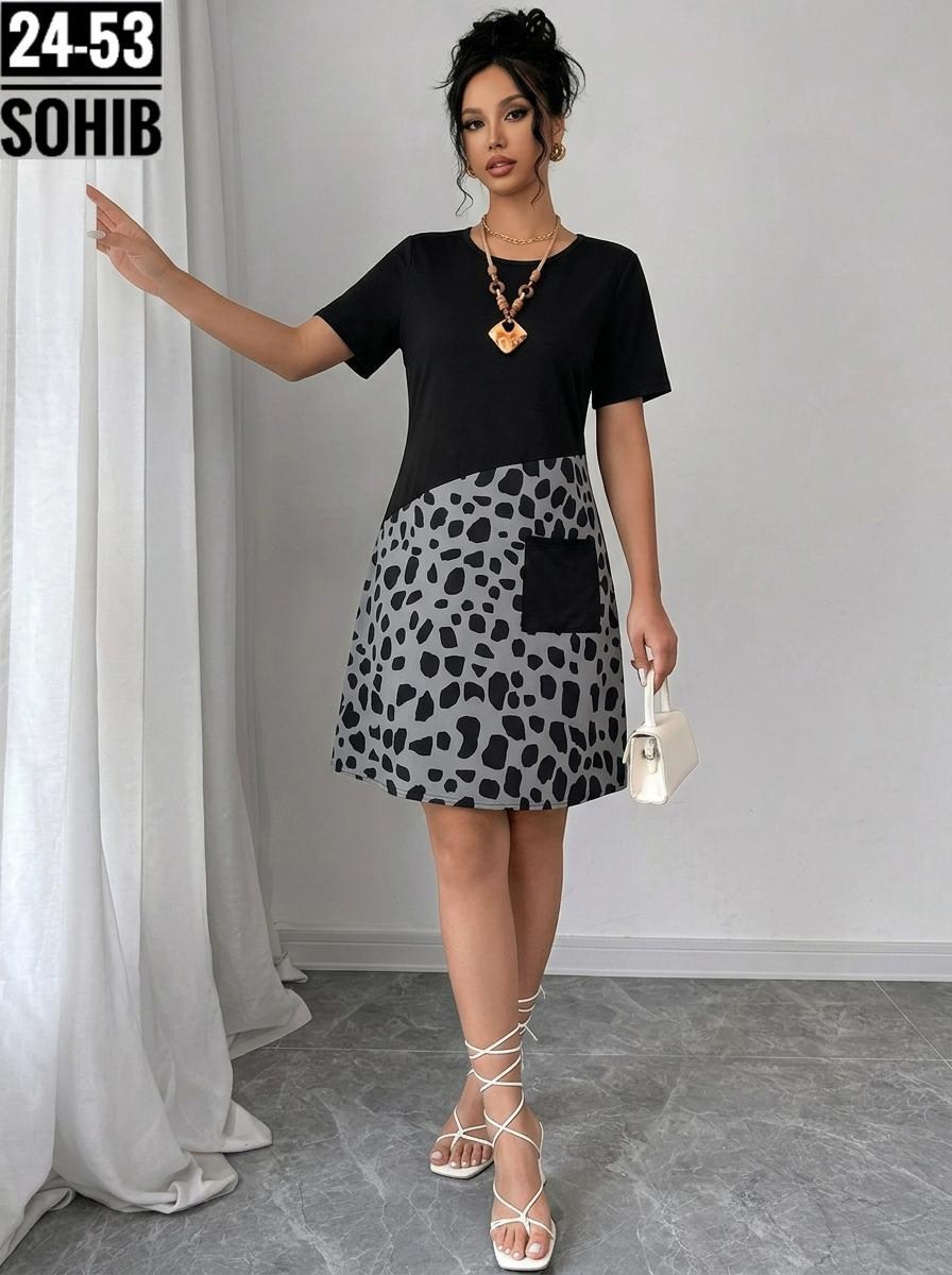 платье женской,платья,платье модное,комбинированное платье,платье туника