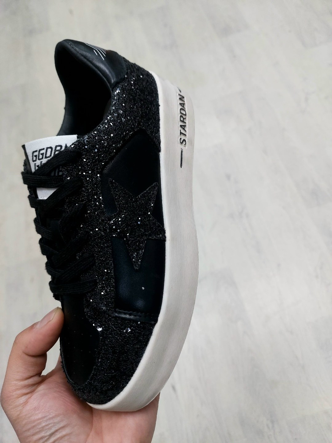 golden goose кеды hi star с блестками белый,,голден гус кеды,golden goose кеды с блестками,кеды golden goose