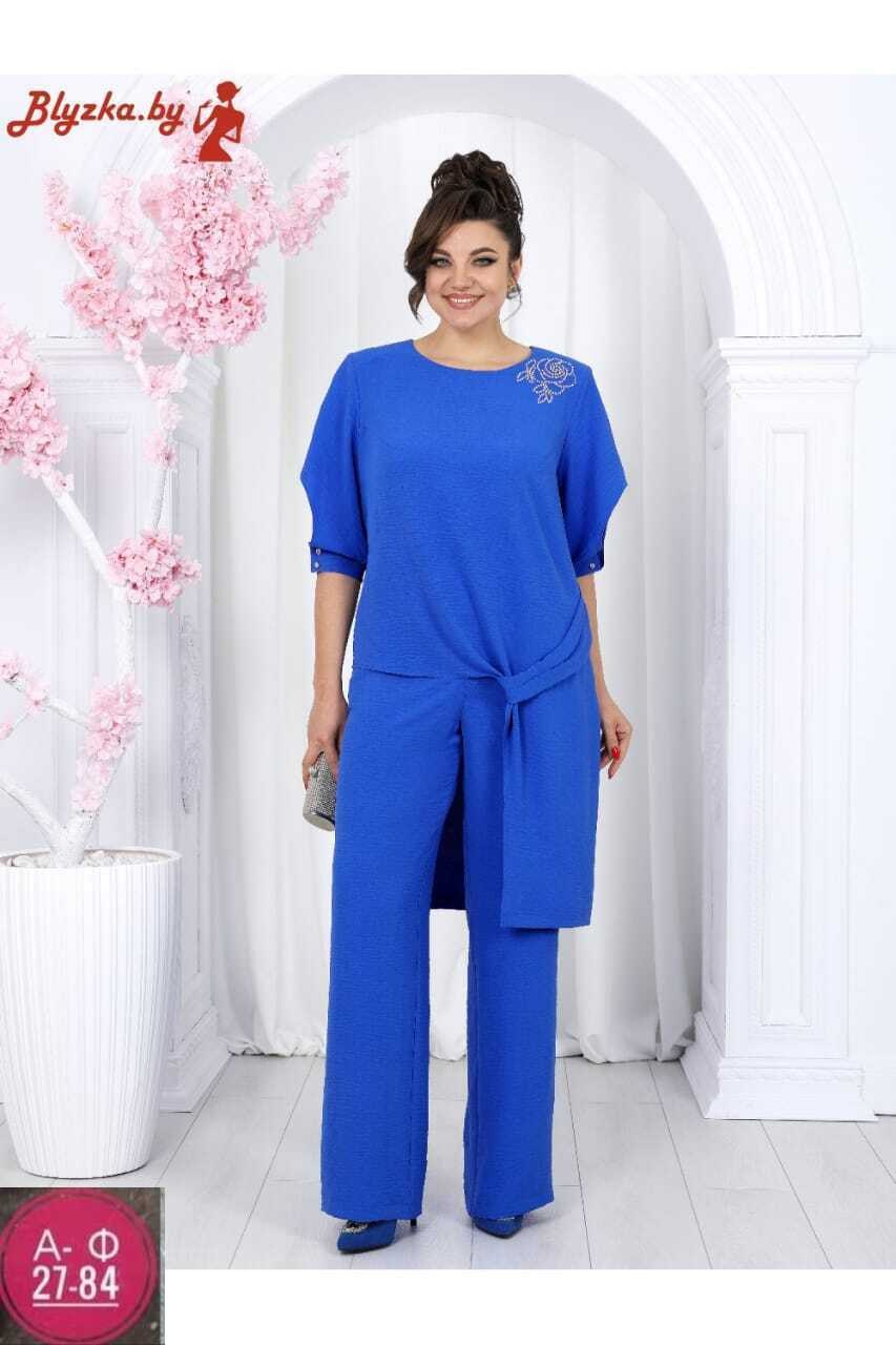брючный костюм нинель шик 6051 синий двойка,комплект брючный ninele 6051 синий,брючный костюм ninele арт: 6051,комплекты брючные ninele 6050 синий,брючный комплект ninele 6050 василек