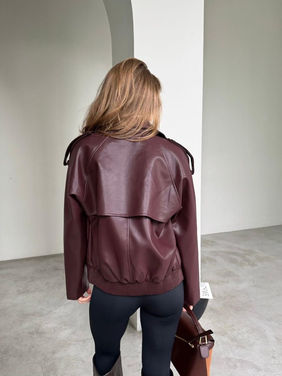 кожаная куртка,стильная куртка,кожаная женская куртка,косуха куртка,косуха куртка кожаная с поясом chauzi