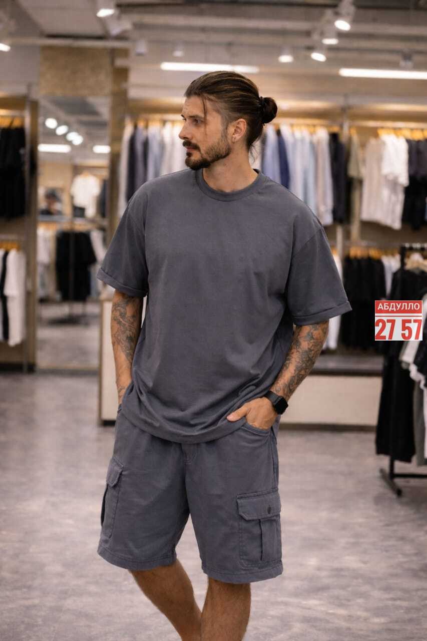 шорты мужские,мужской костюм с шортами,мужской спортивный костюм с шортами,футболка и шорты,костюм с футболкой и шортами летний