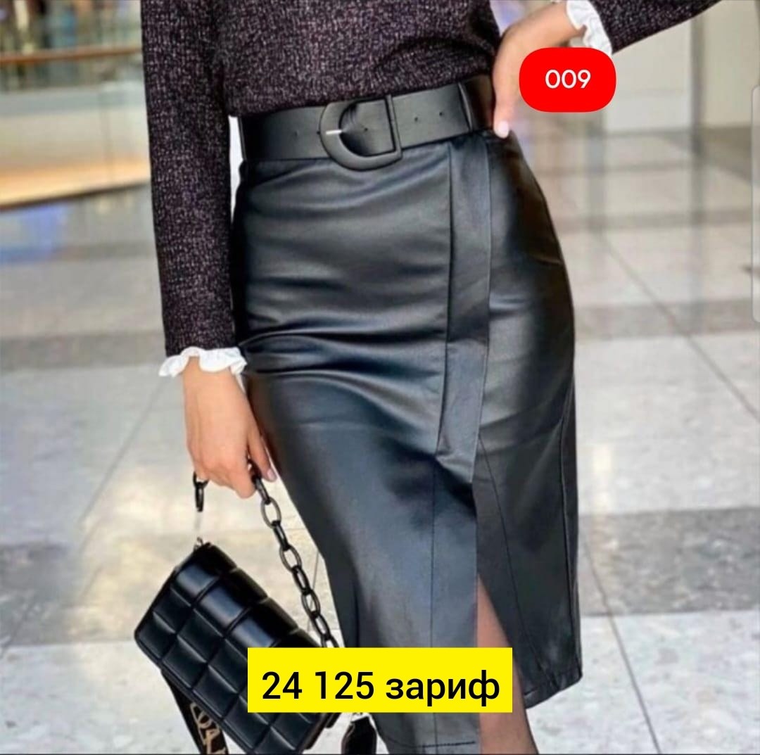 юбка из эко кожи,юбка эко кожа,юбка экокожа с разрезом,юбка эко кожа арт.4287652,модные юбки 2026