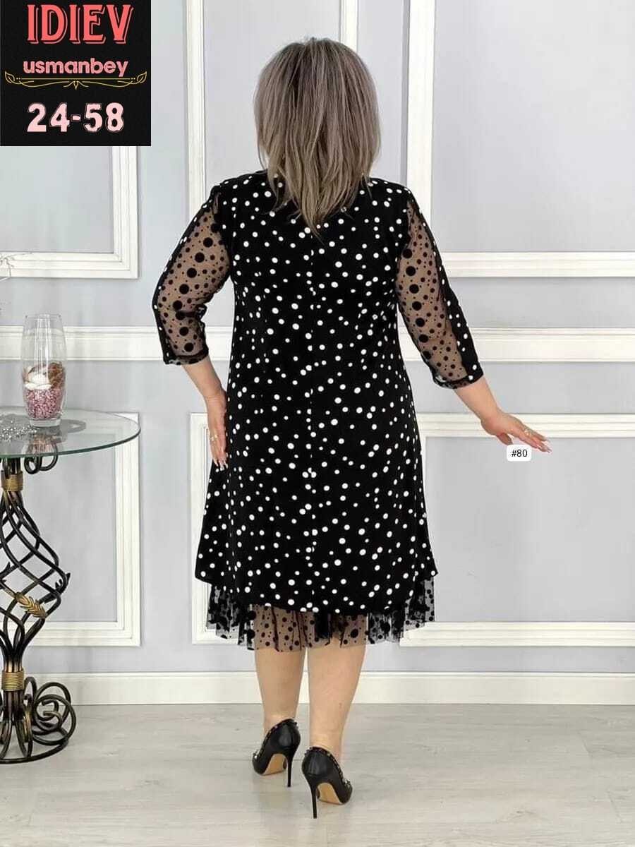 платье женское больших размеров,женское праздничное платье больших размеров,вечернее платье больших размеров нарядное в горошек saliya brand,платья для женщин,женское платье