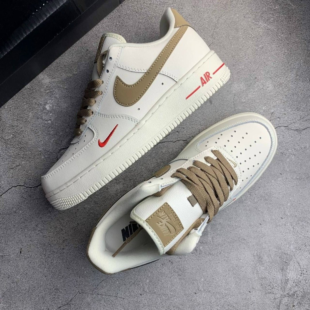 nike air force 1 low premium white brown,кросcовки nike air force 1,nike air force 1 low premium,кроссовки nike air force 1 yohood rice white,аир форсы 1 бежевые