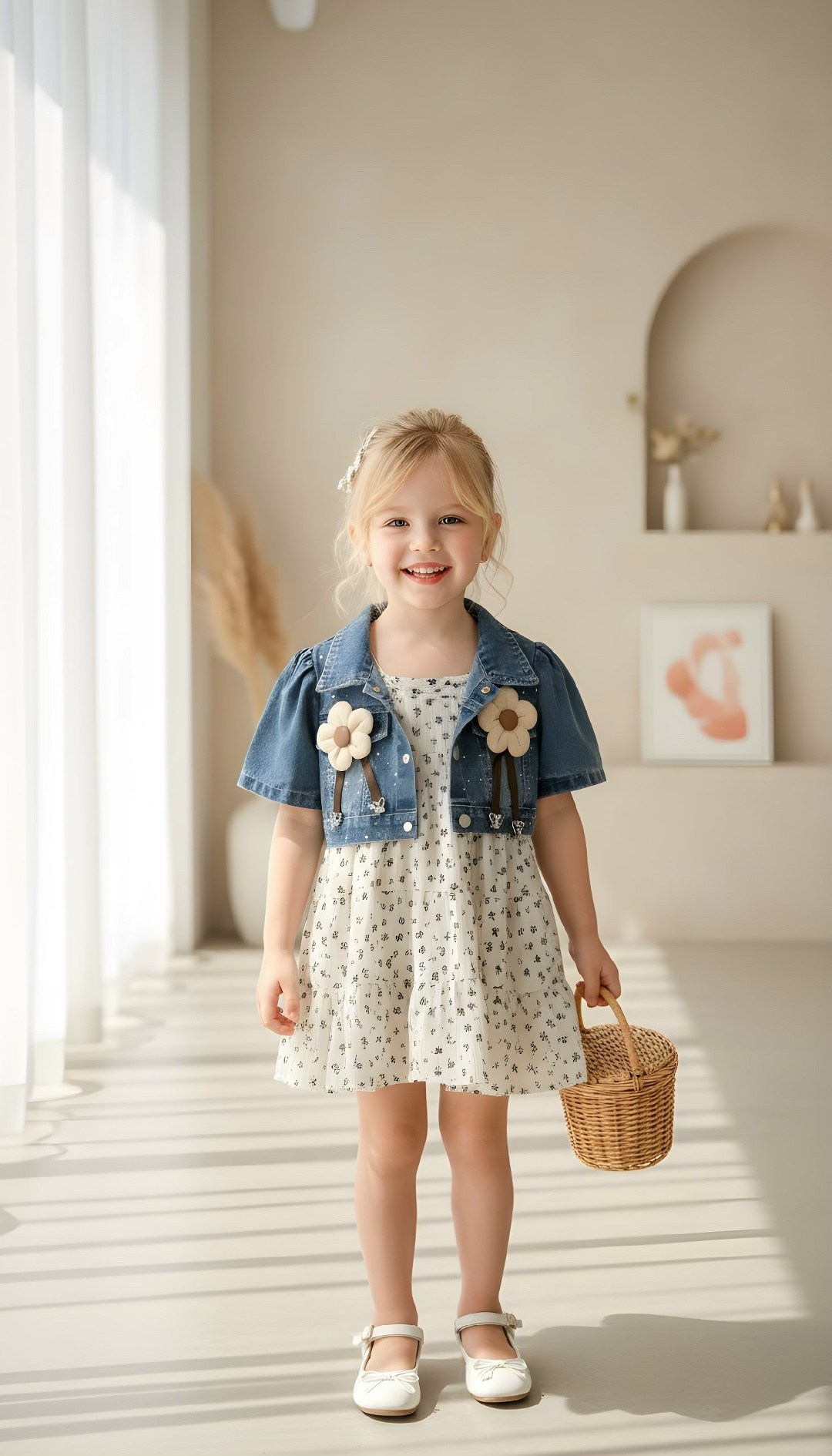 джинсовая жилетка для девочки,джинсовая куртка для девочек,нарядное платье,одежда для девочек,мода дети