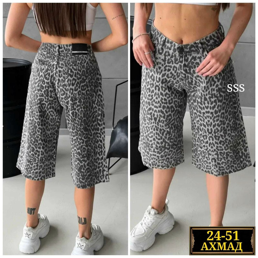 женские шорты,шорты бермуды,джинсовые шорты леопардовые wooх,шорты бермуды джинсовые леопардовые широкие y2k,шорты бриджи
