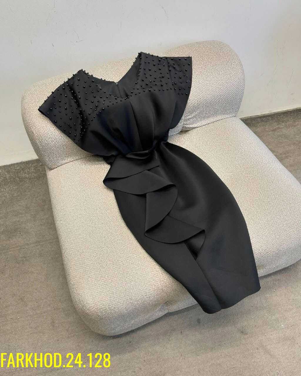 женские вечерние платья,платье с бантом,платье женское,женское черное платье,платье