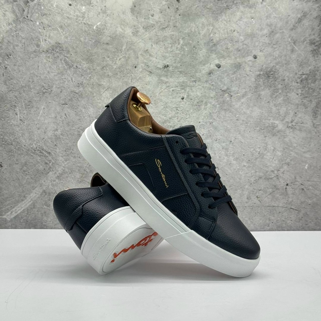 кеды мужские кожаные santoni черные premium,мужские кеды santoni,кеды мужские santoni черные,кеды мужские,кеды мужские кожаные