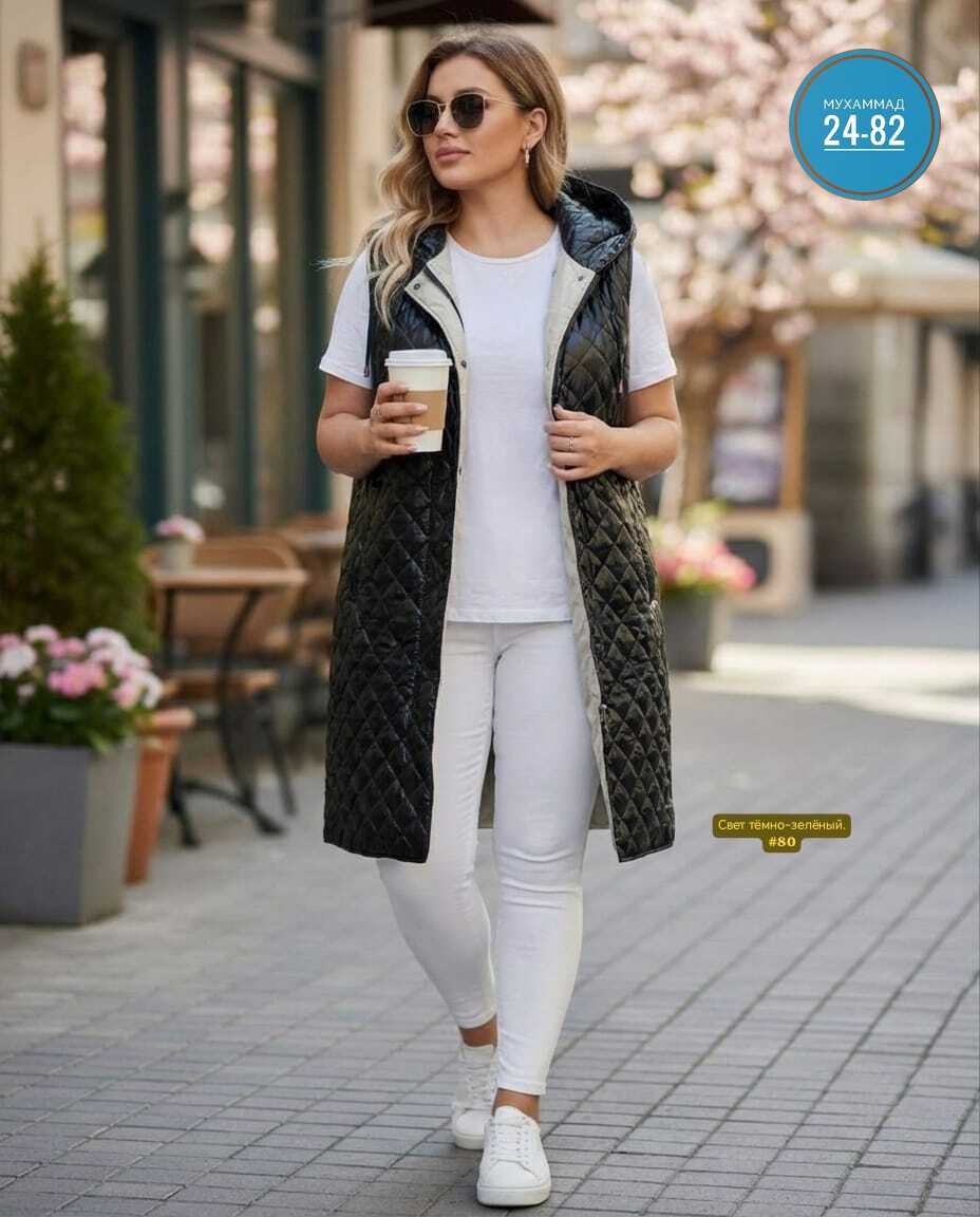 жилет удлиненный,жилетка женская,женские жилеты,жилет на синтепоне,жилет