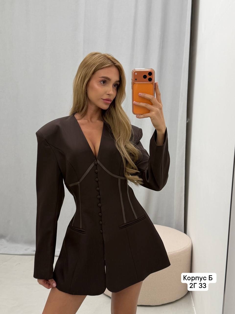 пиджак женский,платье пиджак,женский костюм,пиджак,платье-пиджак женское с лацканами стильное коричневый