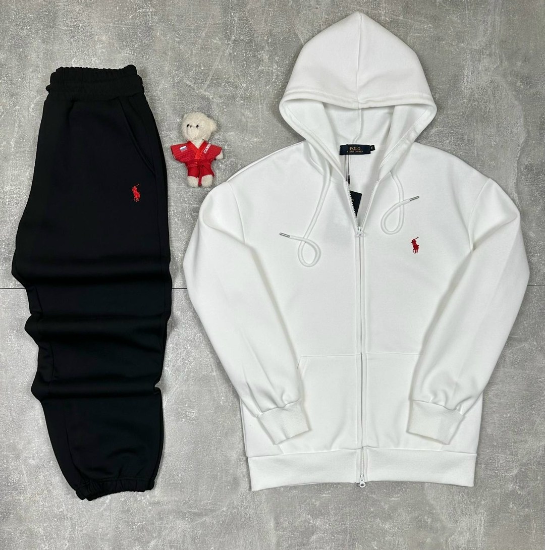 спортивный костюм polo ralph lauren мужской,спортивные костюм,мужские спортивные костюмы,мужской спортивный костюм polo ralph lauren из хлопка и флиса черный