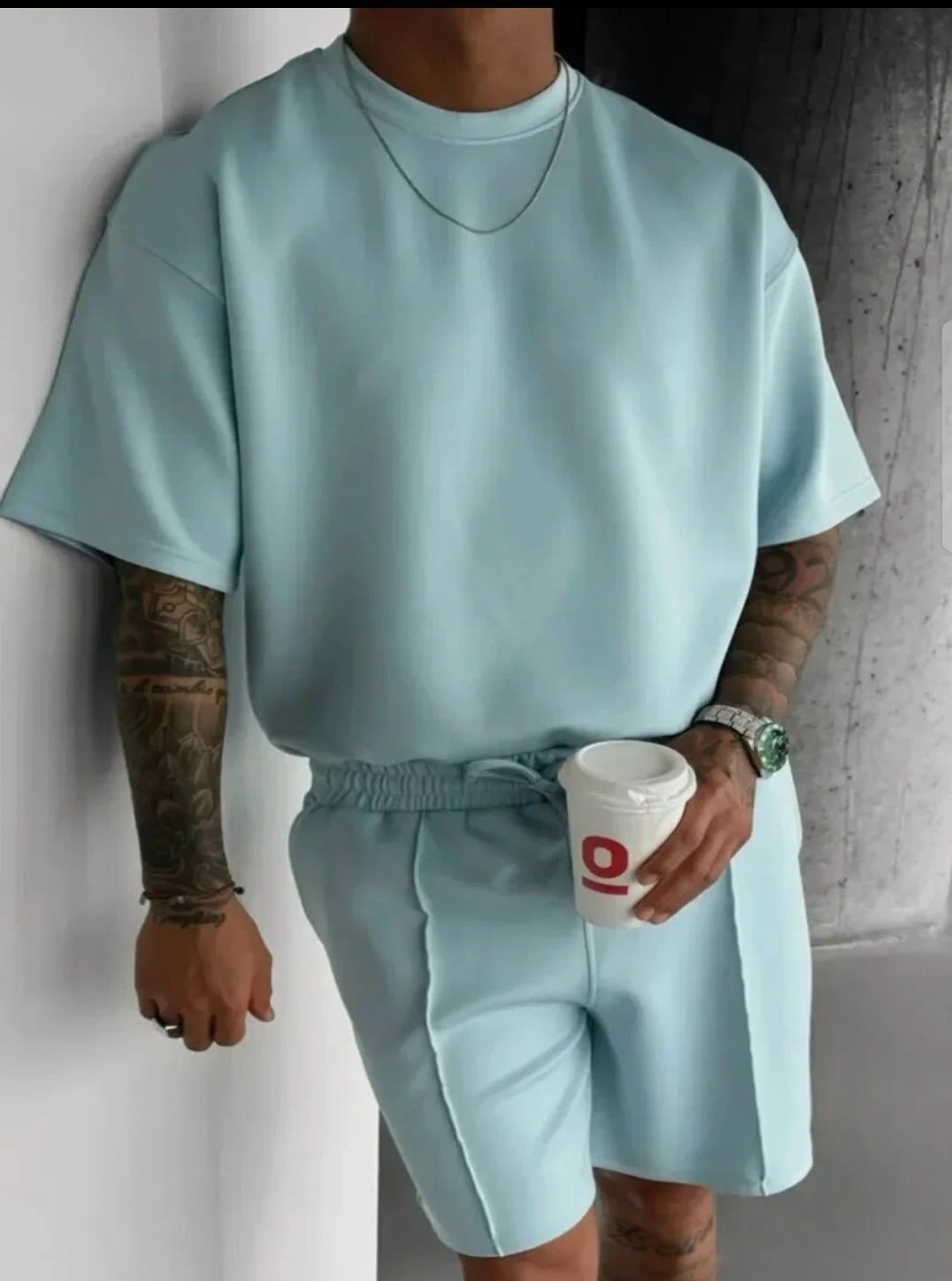 костюм с шортами и футболкой спортивный летний мужской,стильная футболка,спортивный костюм летний мужской с шортами, летняя,мужская мода
