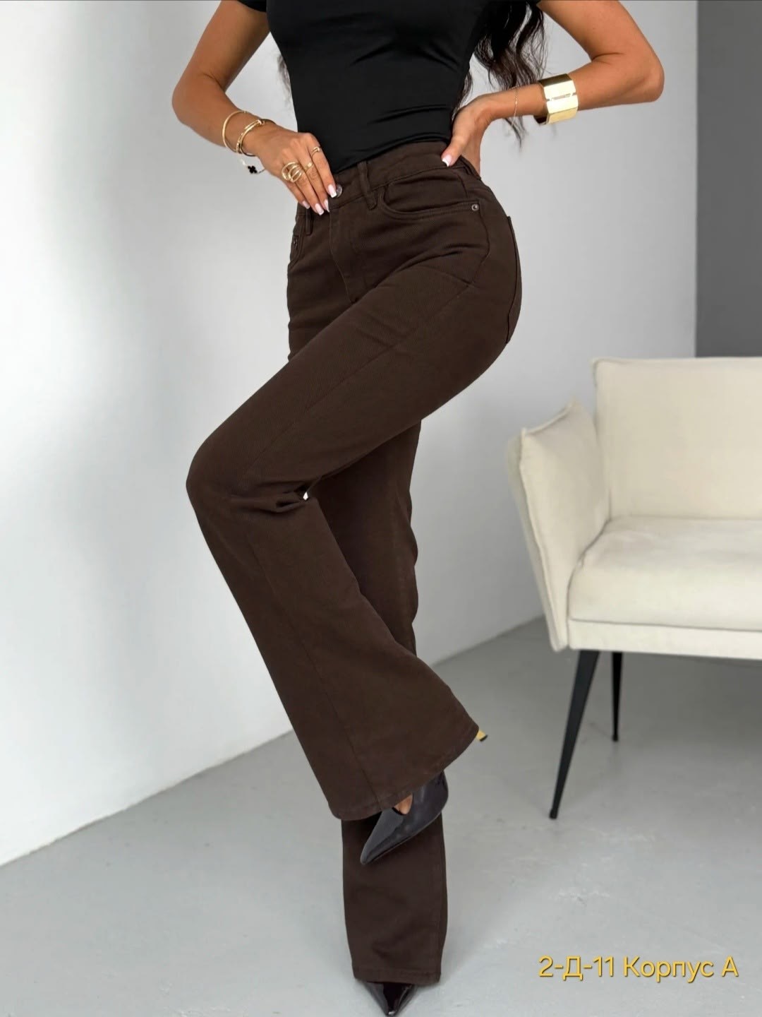 джинсы клеш женские,женские джинсы клеш с высокой посадкой,коричневые джинсы,джинсы клеш,джинсы стрейч клеш