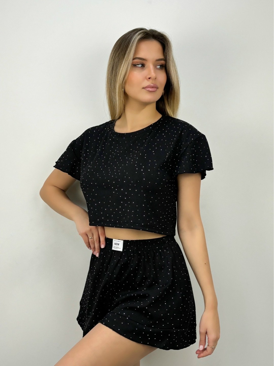 женская пижама с шортами,пижама с футболкой и шортами,пижама с шортами,пижама женская,пижама с футболкой и шортами летняя rose collection