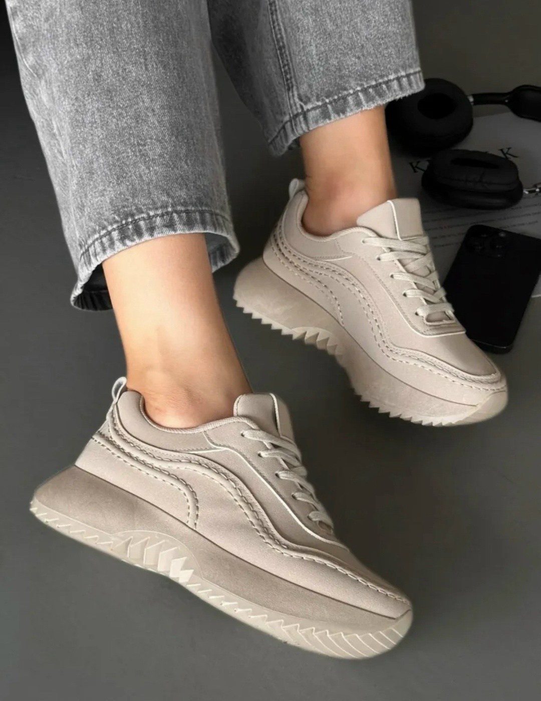 ,кроссовки женскиe,бежевые кроссовки,кроссовки на высокой подошве,женские кроссовки на платформе