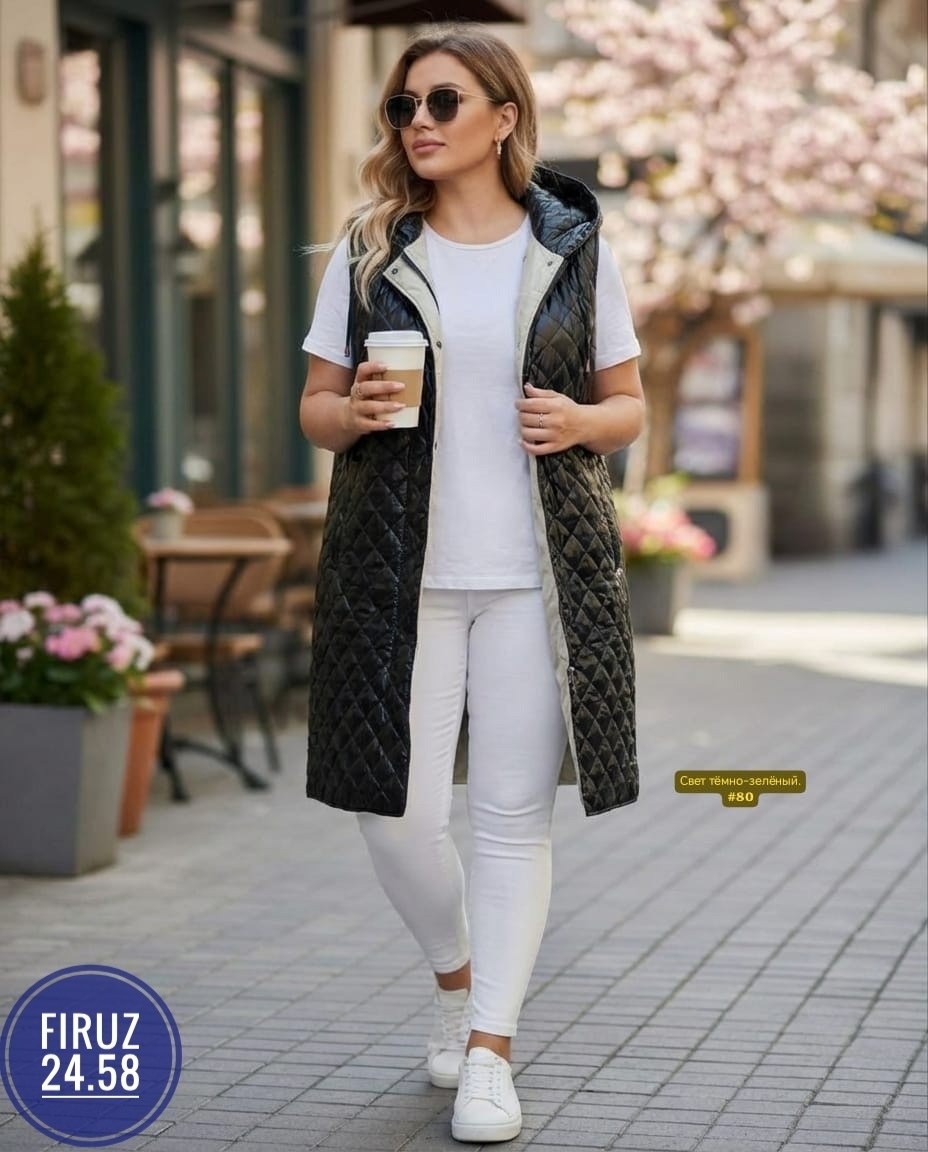 стеганые жилеты женские длинные,жилет на синтепоне,жилетка женская,удлиненный жилет,жилет удлиненный женский