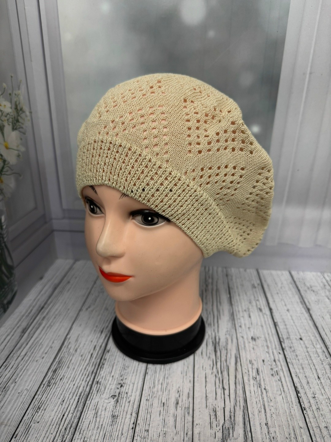 шапка для женщин,женская шапка,вязаные береты,беретка,шапка платок