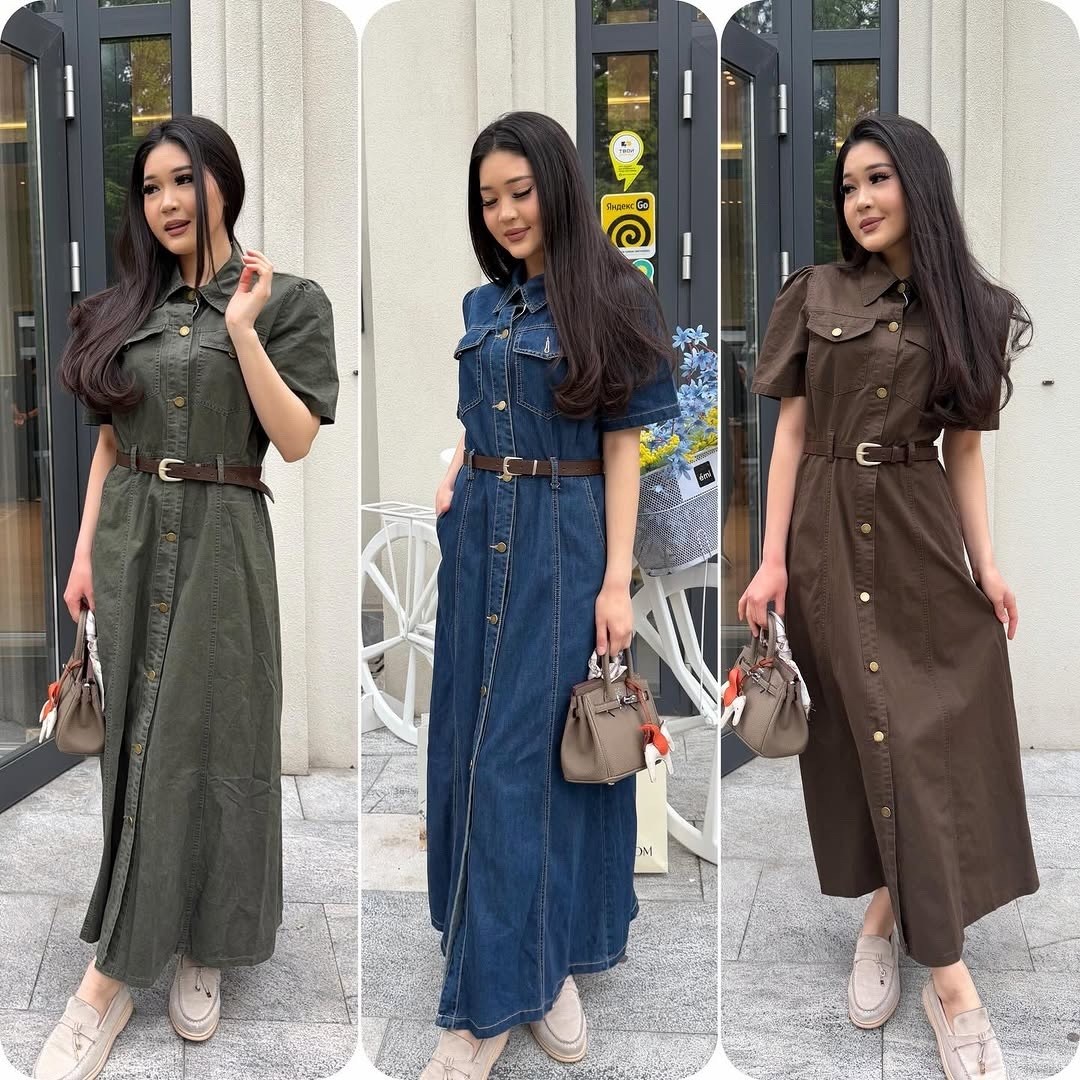 женское джинсовое платье,джинсовое платье,джинсовое платье-рубашка,женское джинсовое платье с длинными рукавами,платье джинс