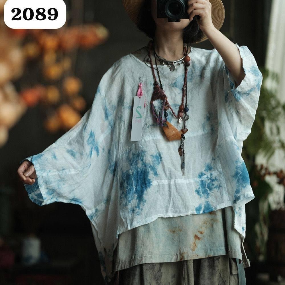 johnature женские винтажные футболки с,женская винтажная льняная свободная футболка с,johnature женские винтажные рубашки с рукавами,повседневная рубашка,в стиле бохо