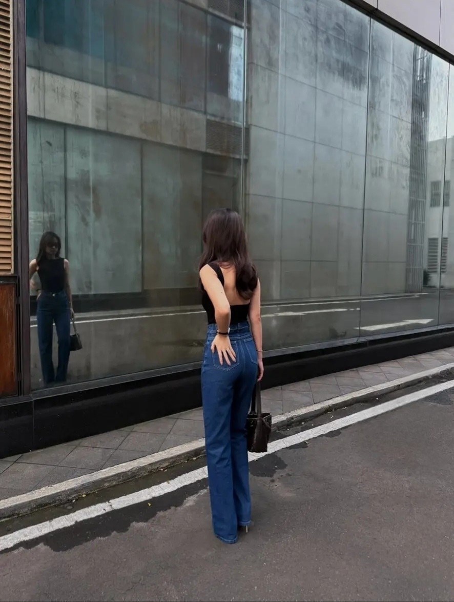 модные джинсы,мода стиль,джинсы брюки,корейская мода