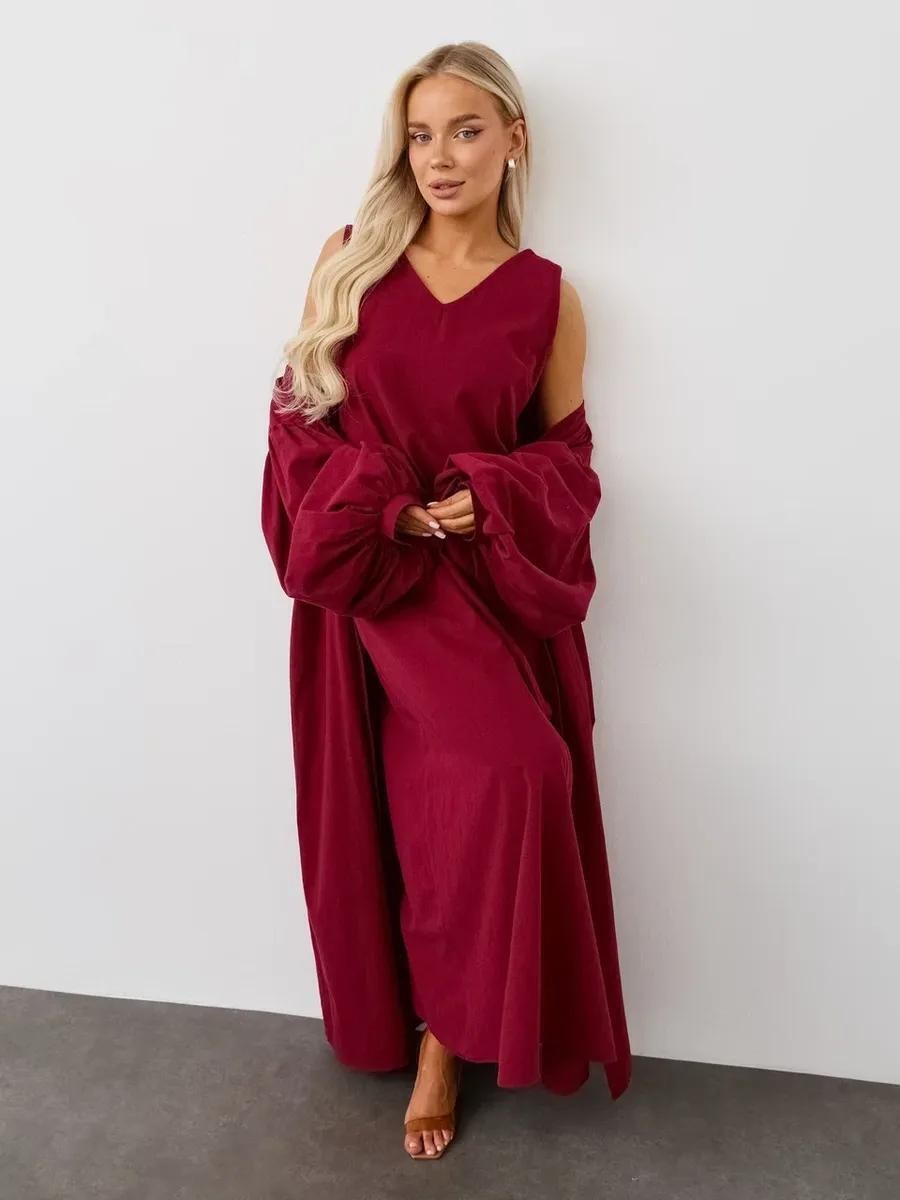 платье бордовое,платье,платье женское,платье кокон,платье женское бордовое