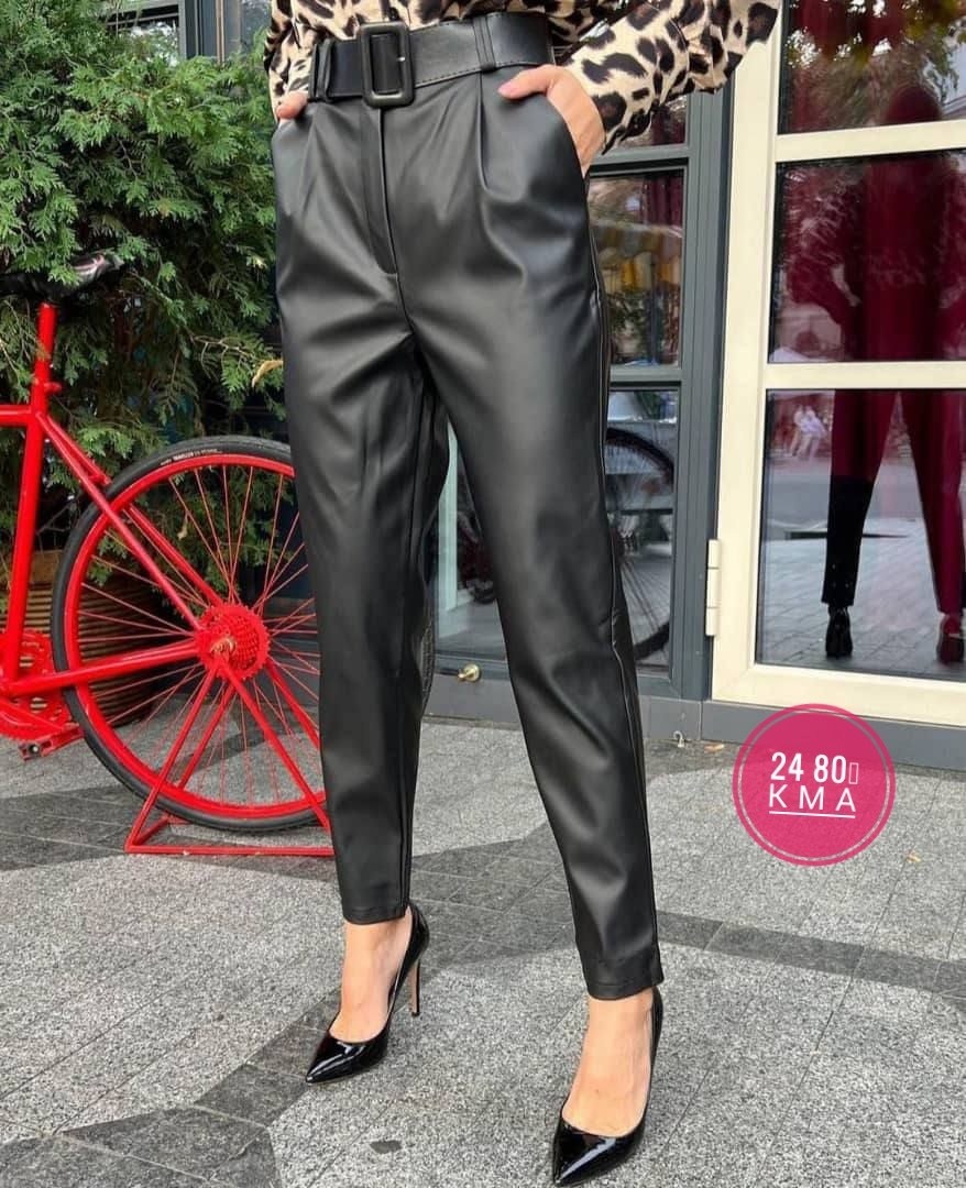 брюки из экокожи,брюки кожаные женские,брюки из эко кожи,штаны из экокожи,брюки женские из экокожи