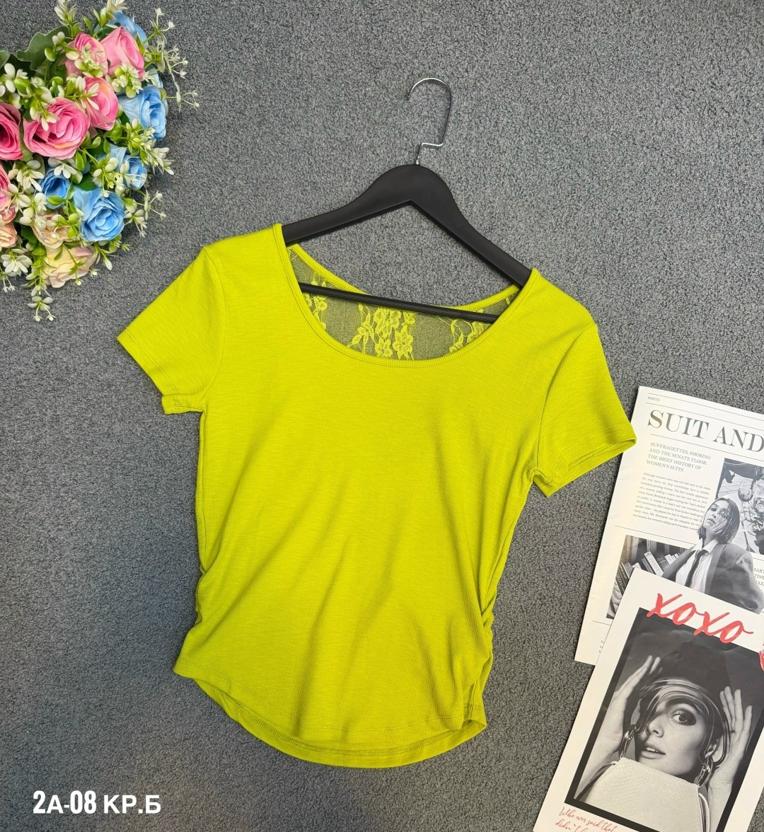 женская футболка,салатовая футболка женская,футболка,женская базовая футболка,футболка желтая