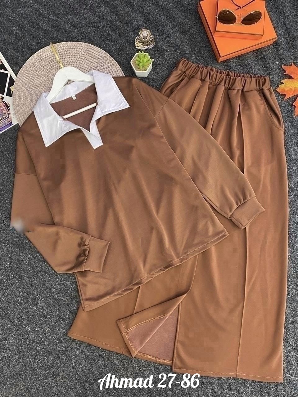 трикотажный костюм с юбкой женский,костюм двойка трикотаж,мусульманская платья,костюм трикотажный,трикотажный костюм двойка