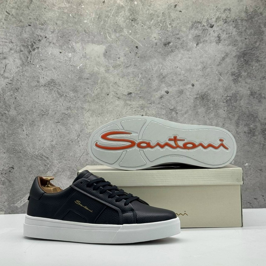 кеды мужские кожаные santoni черные premium,мужские кеды santoni,кеды мужские santoni черные,кеды мужские,кеды мужские кожаные