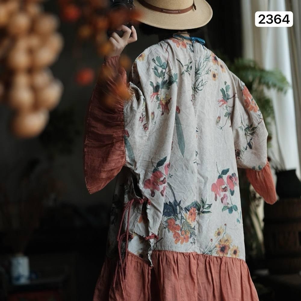 женская винтажная рубашка johnature,стиле бохо,johnature женские винтажные рубашки,одежда бохо,одежда стиль бохо