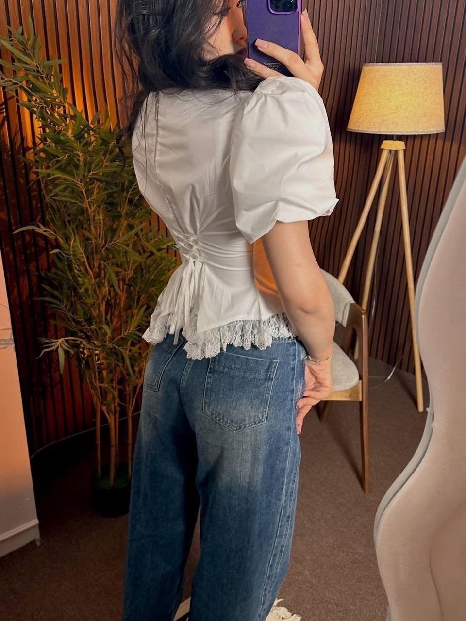 блузка с оборками,блузка короткая,блузка с пышными рукавами,блуза с объемными рукавами,женская блузка